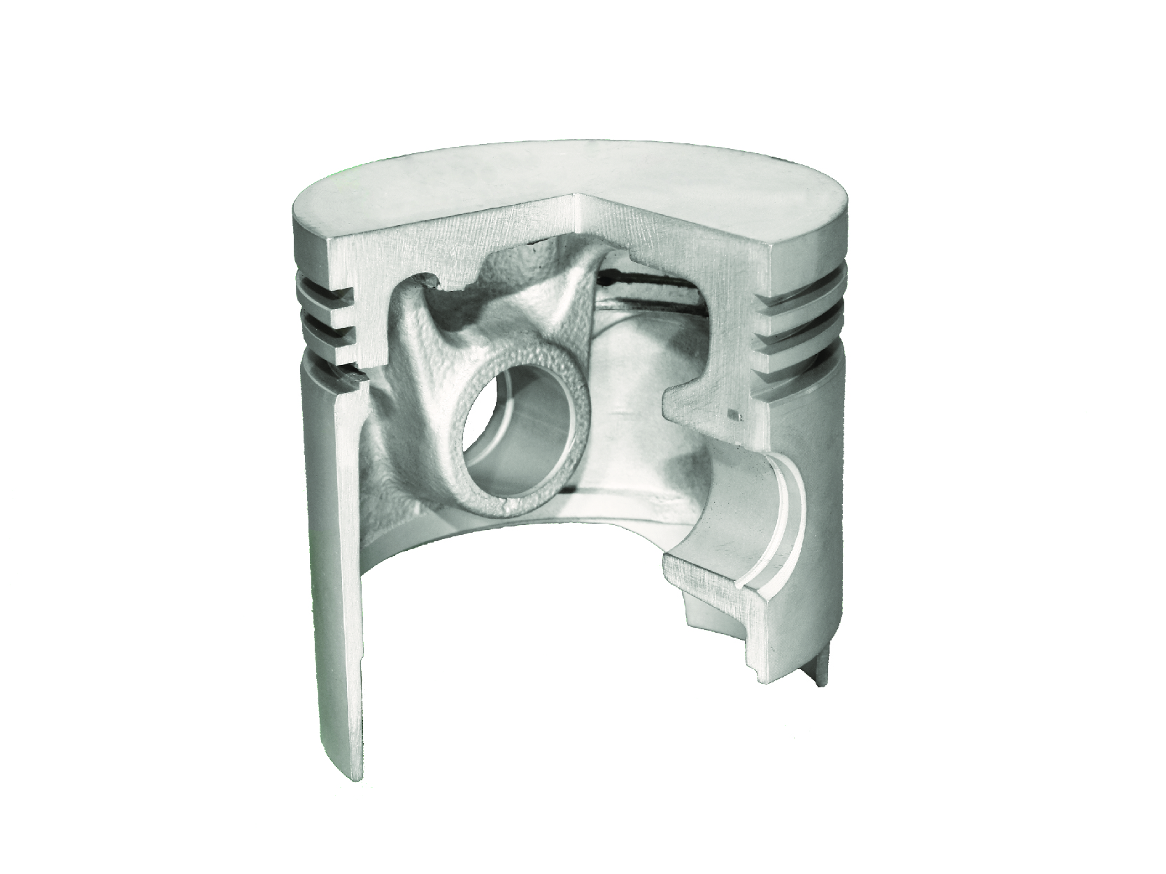 Isı Bilezikli Kalay Kaplamalı Dizel Piston